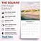 Brush Dance; Tranquility | 2027 12 x 24 Inch (Hanging) Monthly Square Wall Calendar | Plastic-Free; Category:Wall Calendars; Image:7